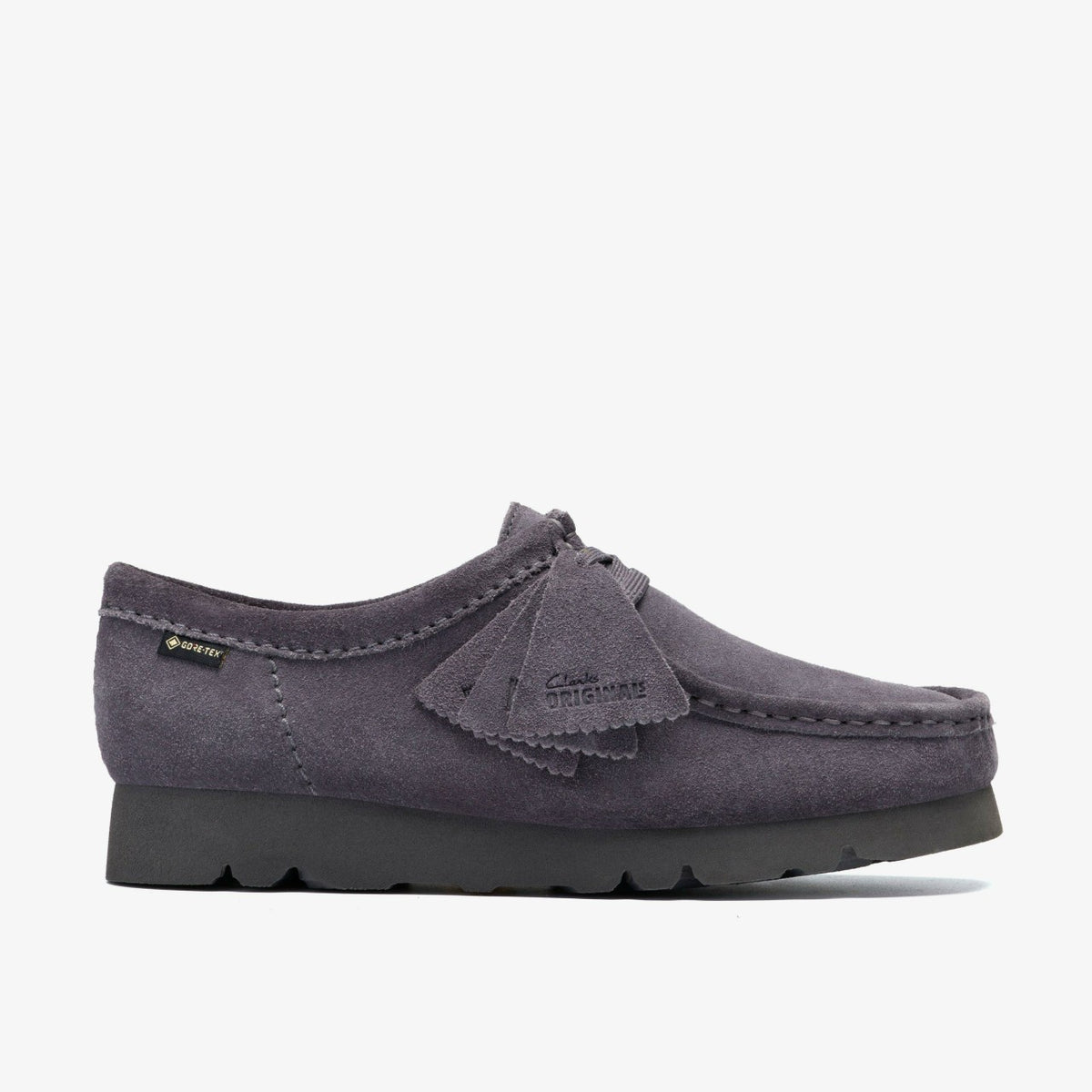Clarks Trusted / Wallabee GORE-TEX Purple Grey Suede