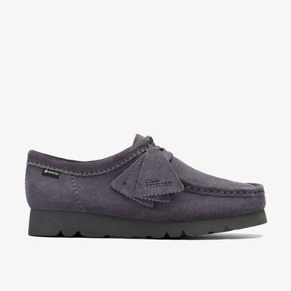 Clarks Trusted / Wallabee GORE-TEX Purple Grey Suede