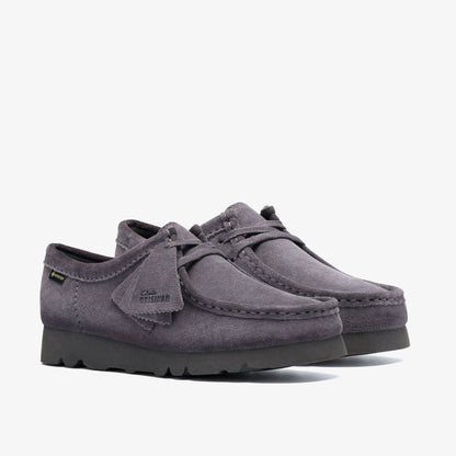 Clarks Trusted / Wallabee GORE-TEX Purple Grey Suede