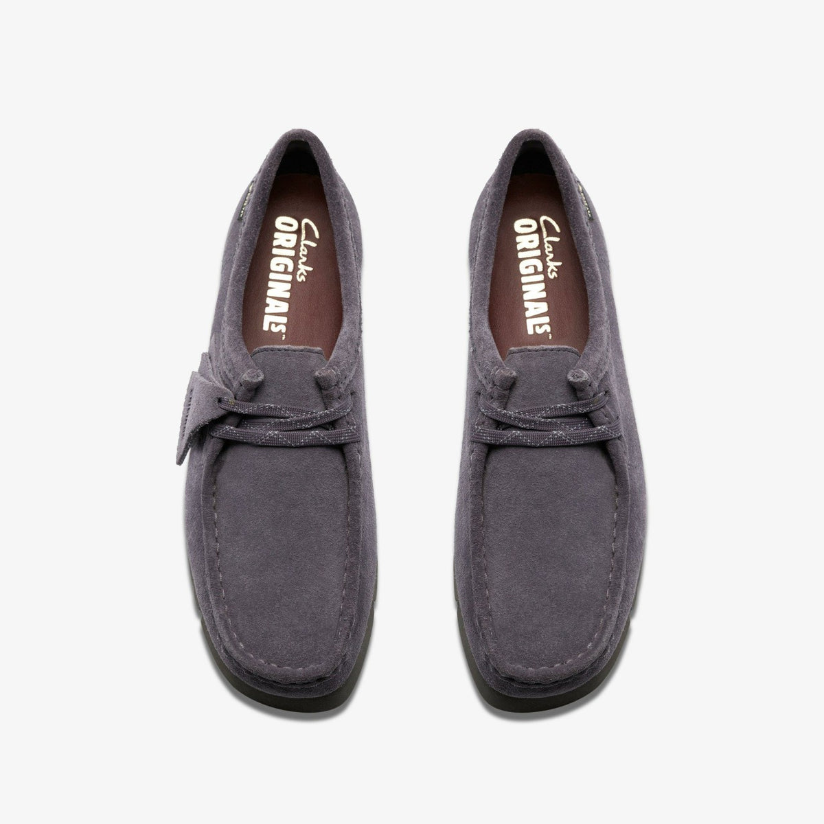 Clarks Trusted / Wallabee GORE-TEX Purple Grey Suede