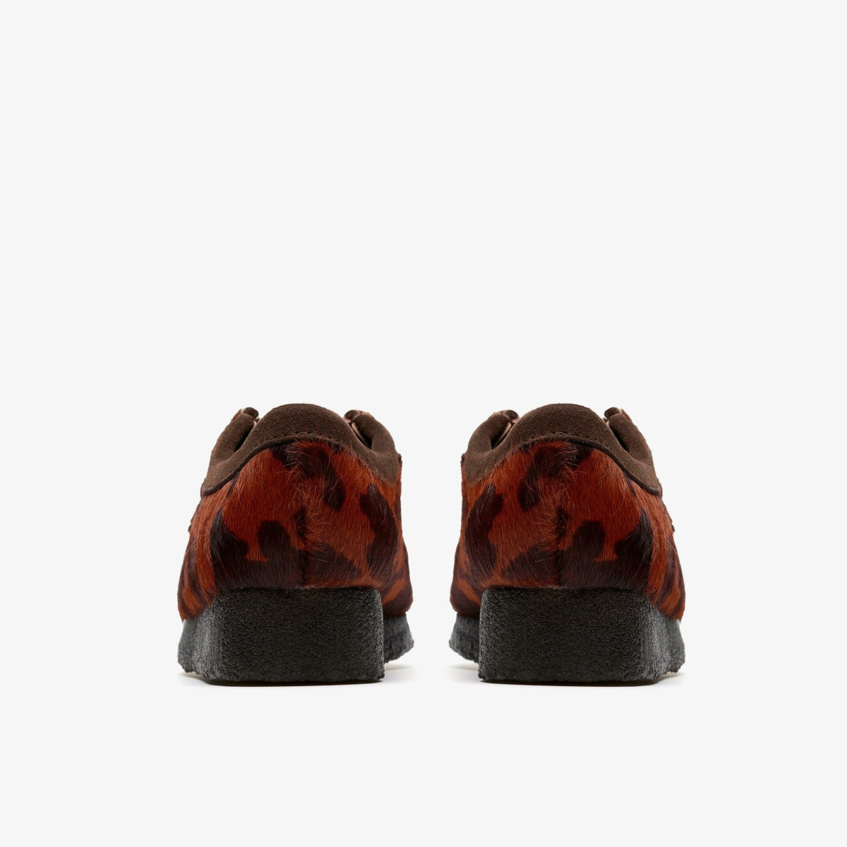 Clarks Discount / Wallabee Brown Cow Print
