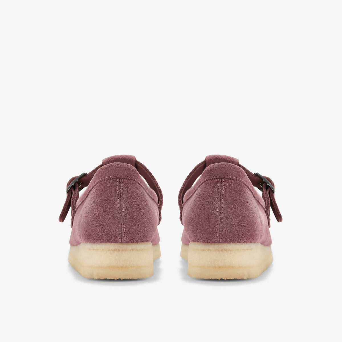 Clarks Trending / Wallabee T Bar Rose Brown Suede
