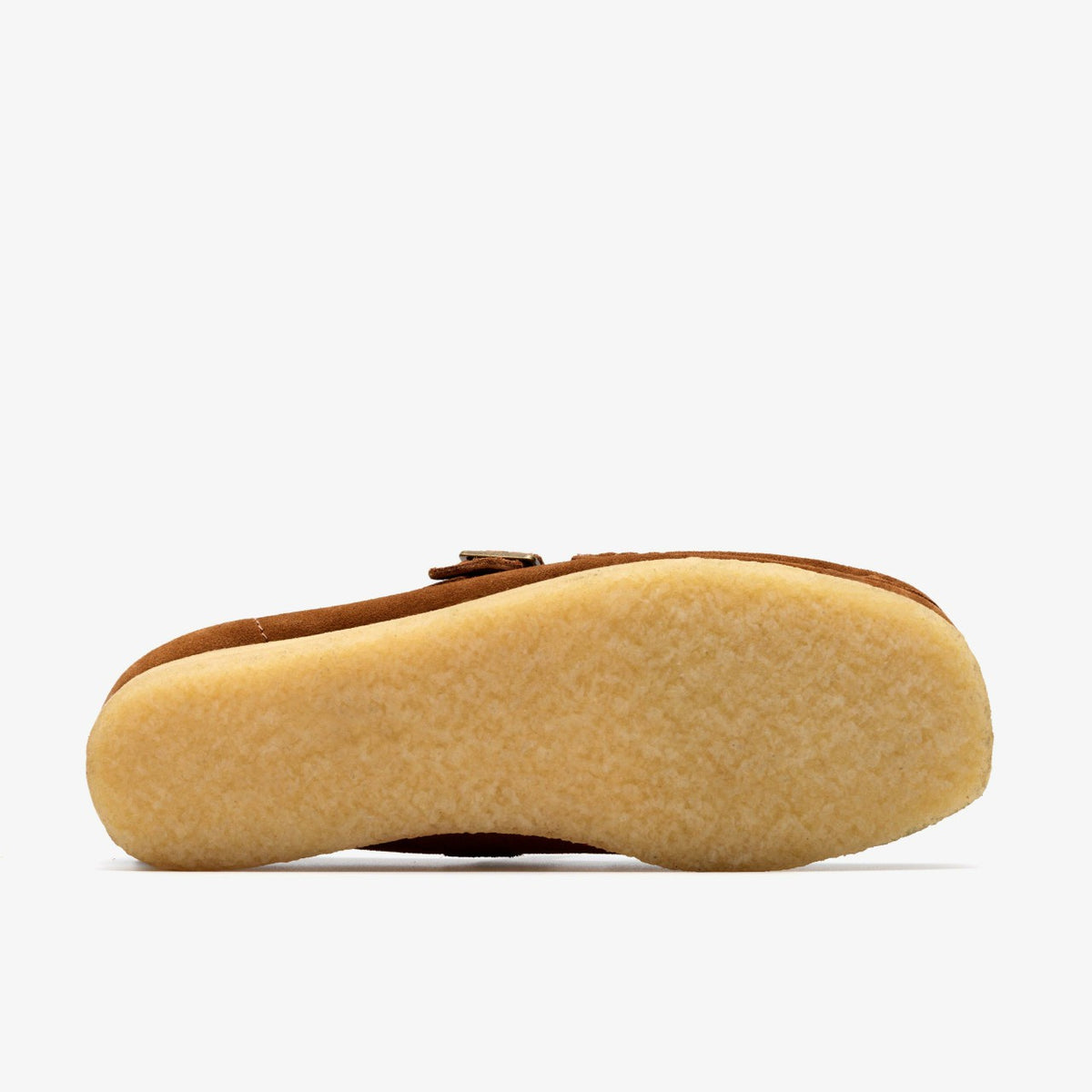 Clarks Featured / Wallabee T Bar Brown/Orange Suede