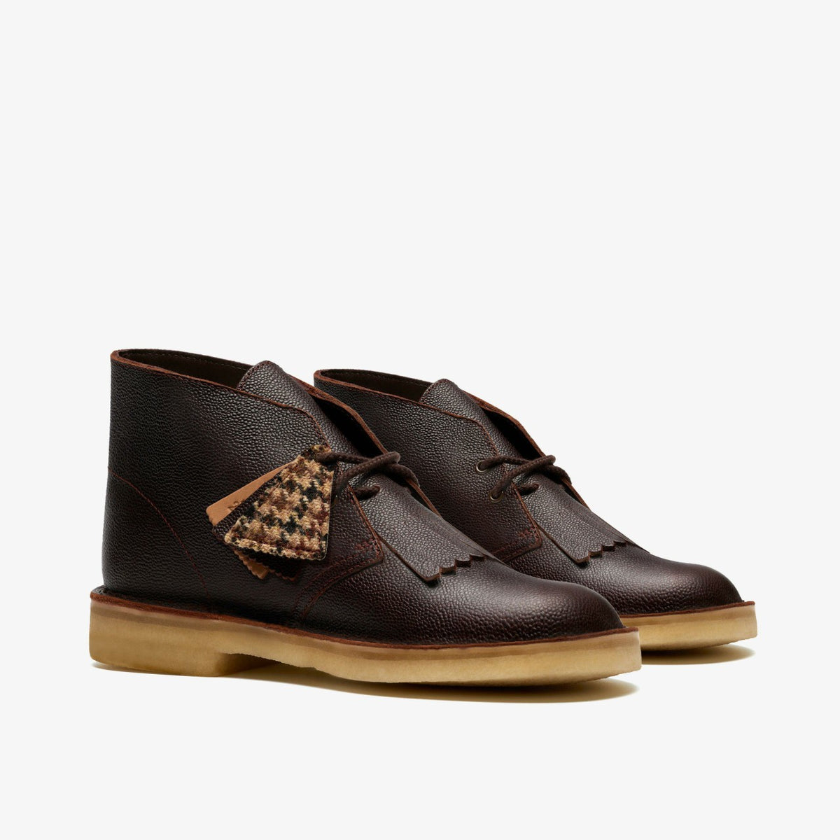 Clarks Exclusive / Desert Boot Brown Scotch Grain
