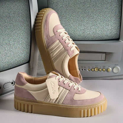 Clarks Deals / Mayhill Lace Light Pink Combination