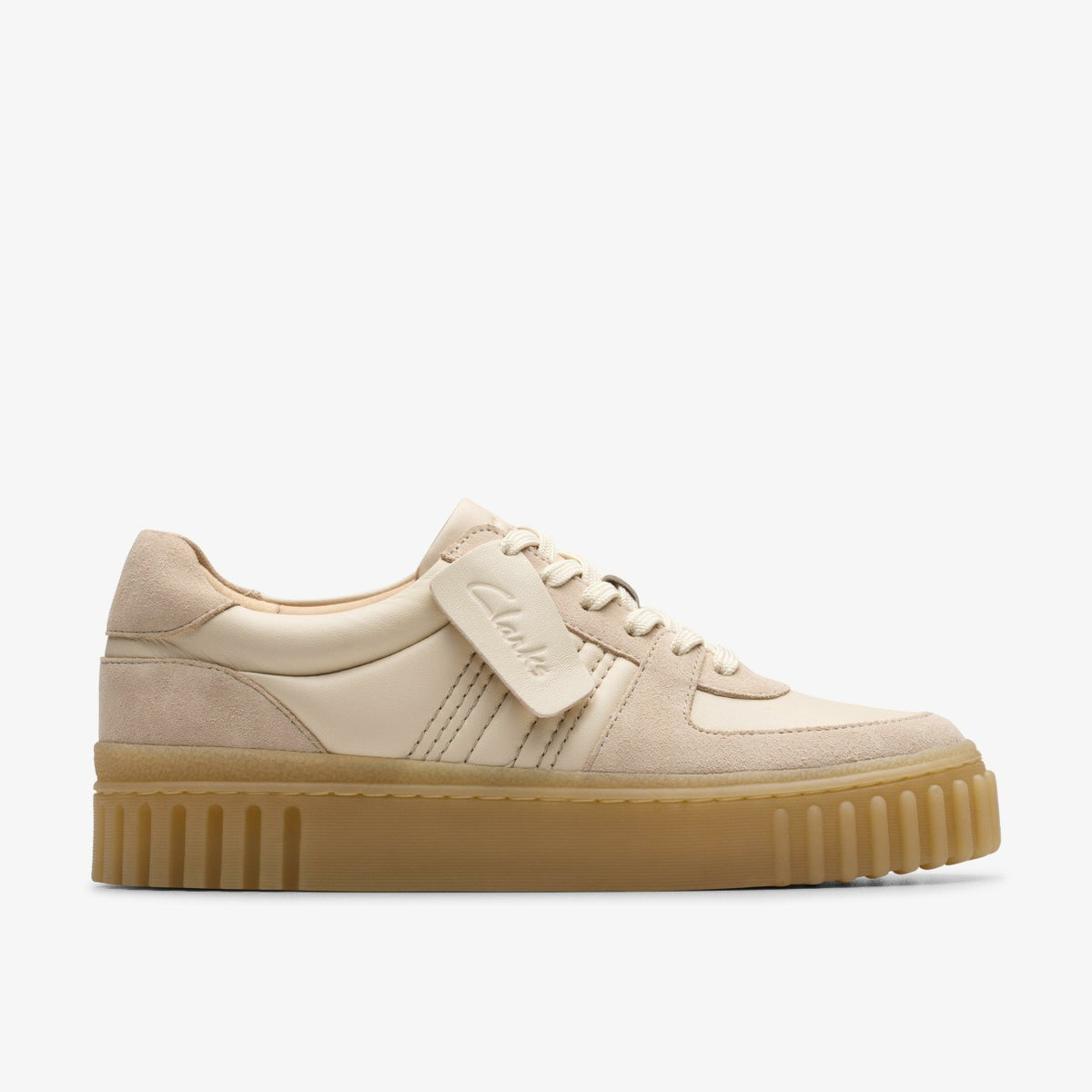 Clarks Deals / Mayhill Lace Sand Combination Leather
