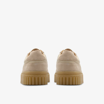 Clarks Deals / Mayhill Lace Sand Combination Leather
