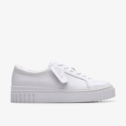 Clarks Trusted / Mayhill Walk White Leather