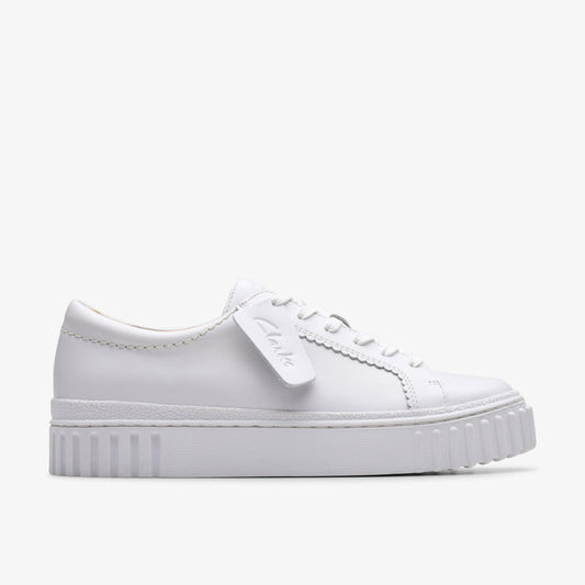 Clarks Trusted / Mayhill Walk White Leather