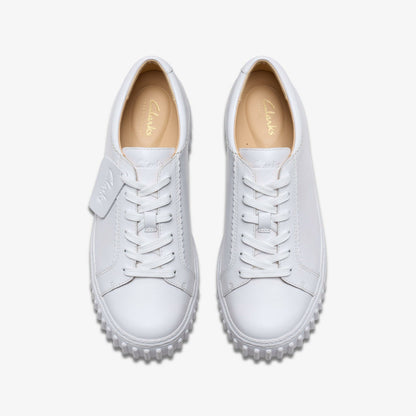 Clarks Trusted / Mayhill Walk White Leather