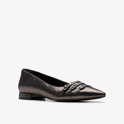Clarks Popular / Sensa 15 Strap Metallic