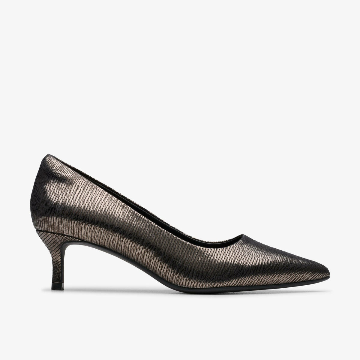 Clarks Featured / Zarey Court Metallic