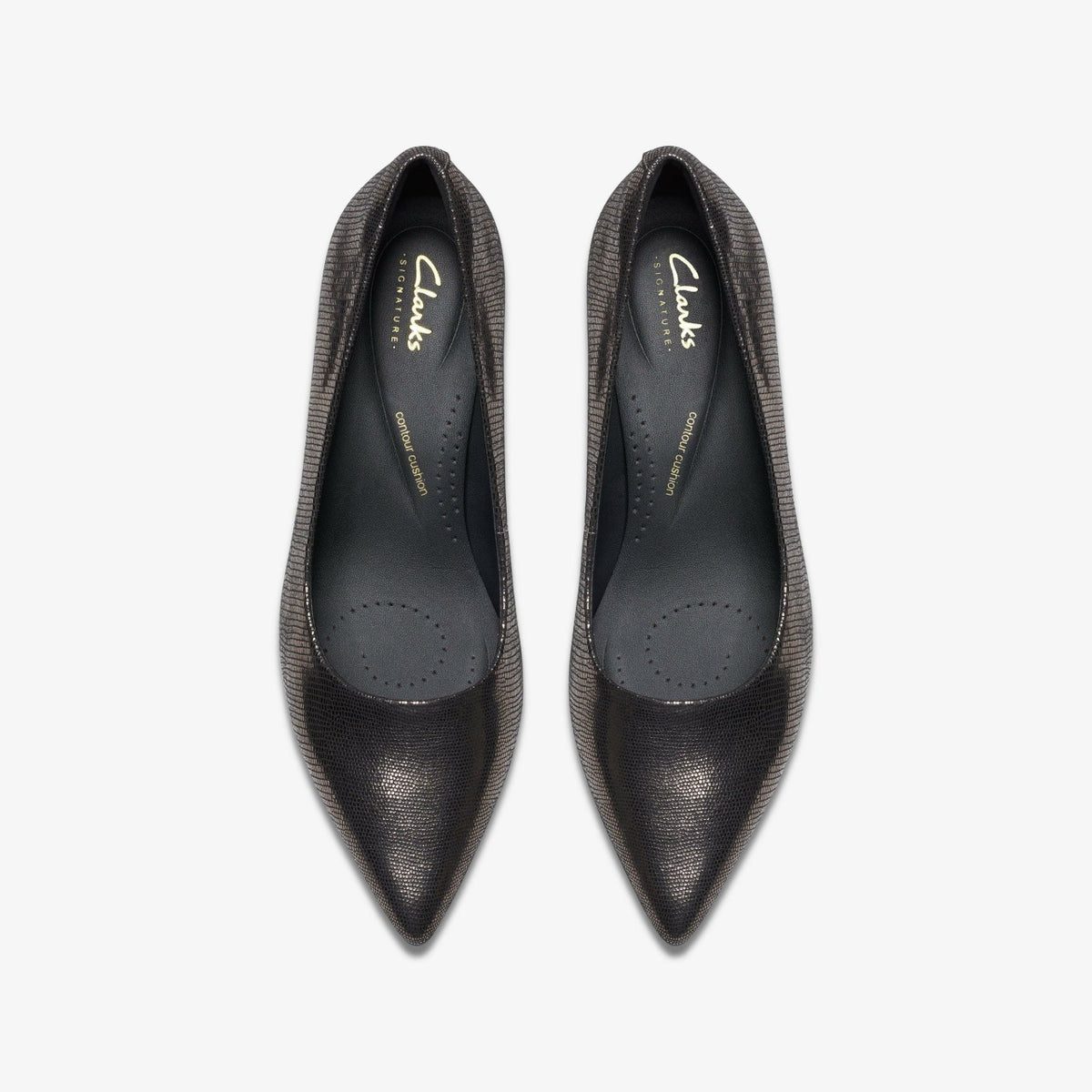 Clarks Featured / Zarey Court Metallic