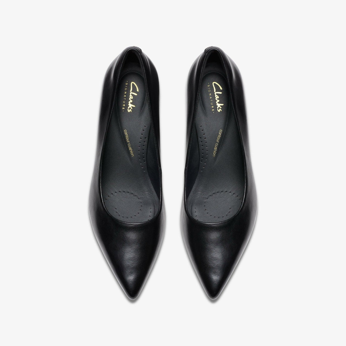 Clarks Smart Buy / Zarey Court Black Leather