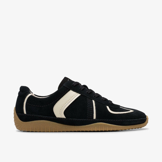 Clarks Premium / Meridor Lo Black Combination Suede