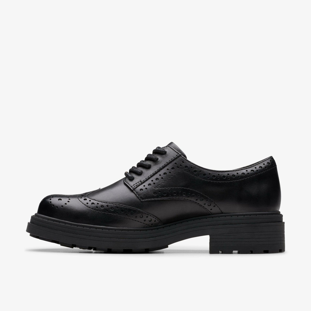 Clarks Latest / Orinoco3 Derby Black Leather