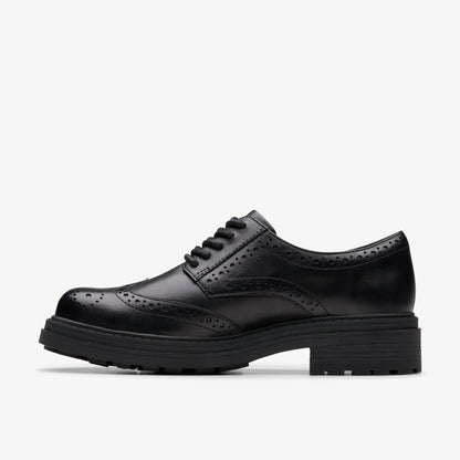 Clarks Latest / Orinoco3 Derby Black Leather
