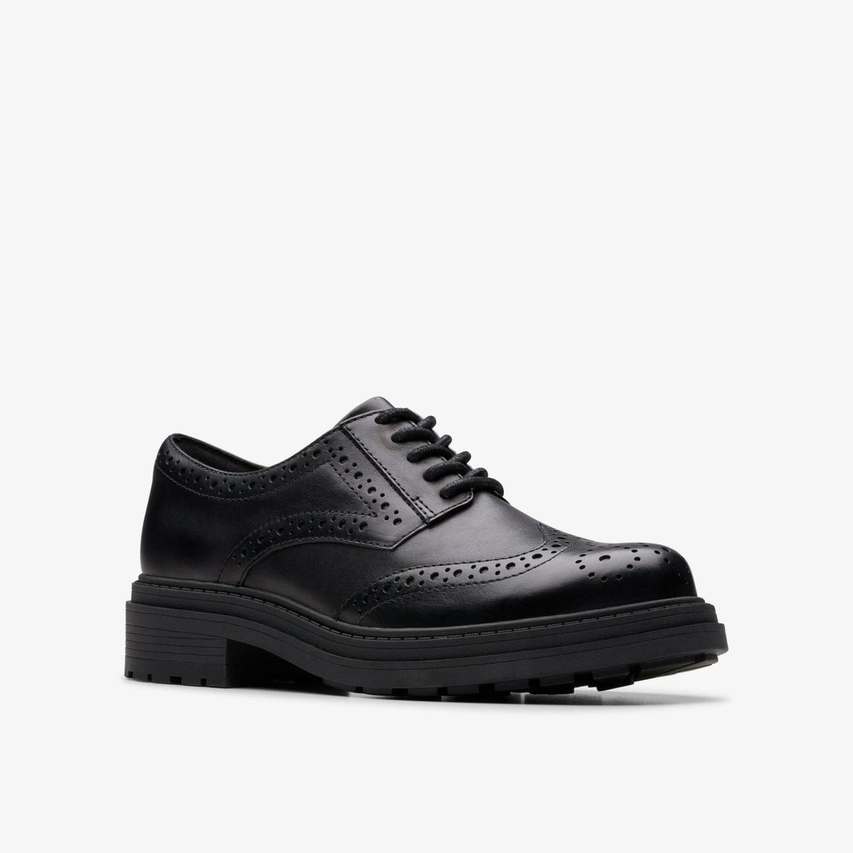 Clarks Latest / Orinoco3 Derby Black Leather