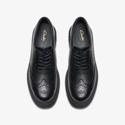 Clarks Latest / Orinoco3 Derby Black Leather