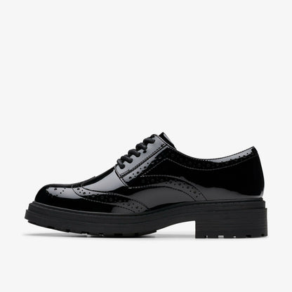 Clarks Everyday / Orinoco3 Derby Black Patent