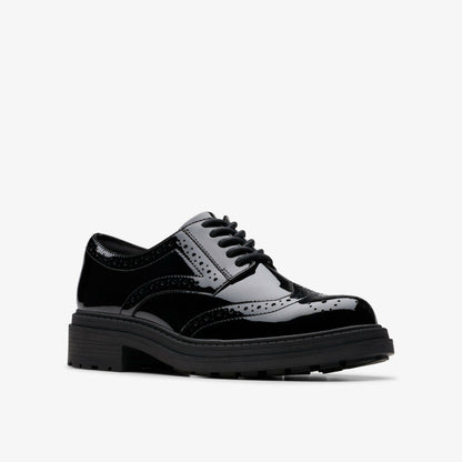 Clarks Everyday / Orinoco3 Derby Black Patent