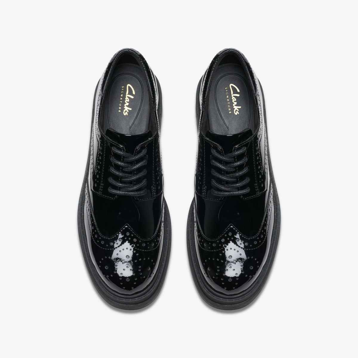 Clarks Everyday / Orinoco3 Derby Black Patent