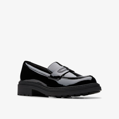 Clarks Great Value / Orinoco3 Edge Black Patent