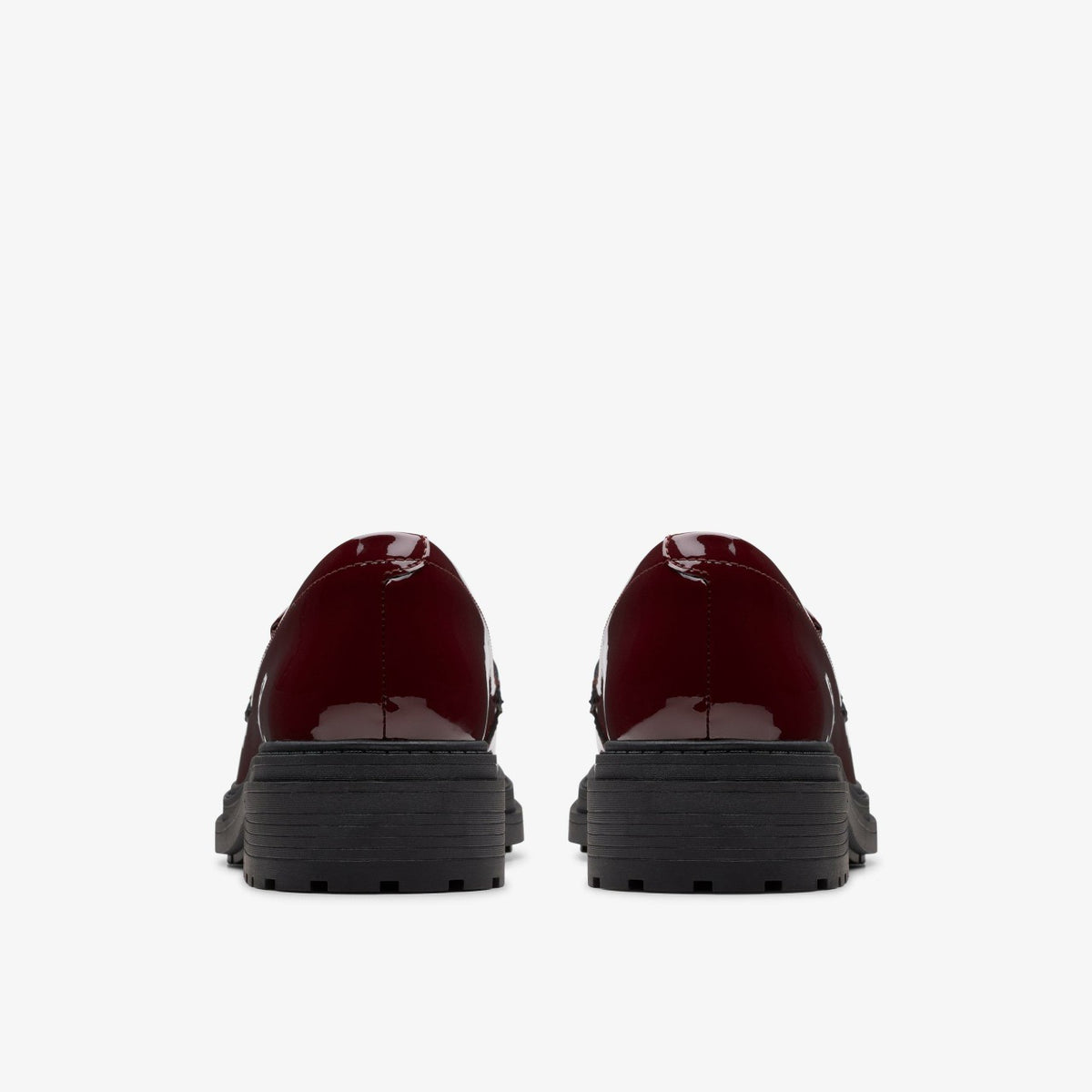 Clarks Premium / Orinoco 3 Edge Burgundy Patent