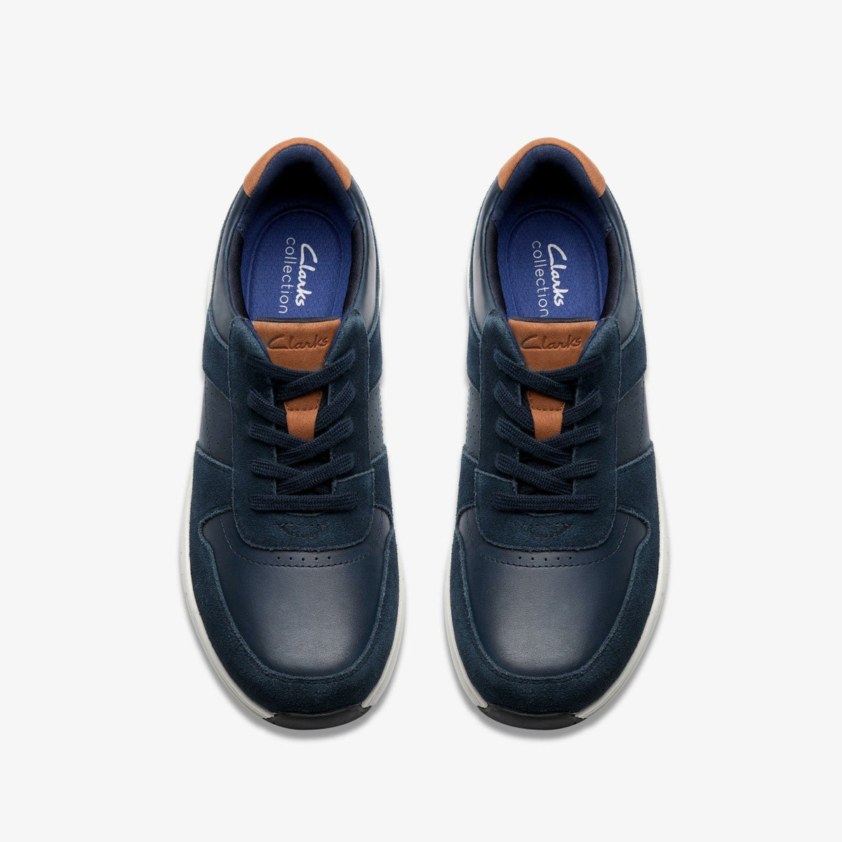 Clarks Classic / Motion Trek Go Navy Combination