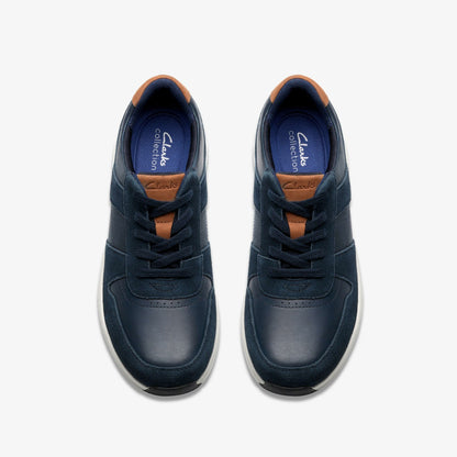 Clarks Classic / Motion Trek Go Navy Combination