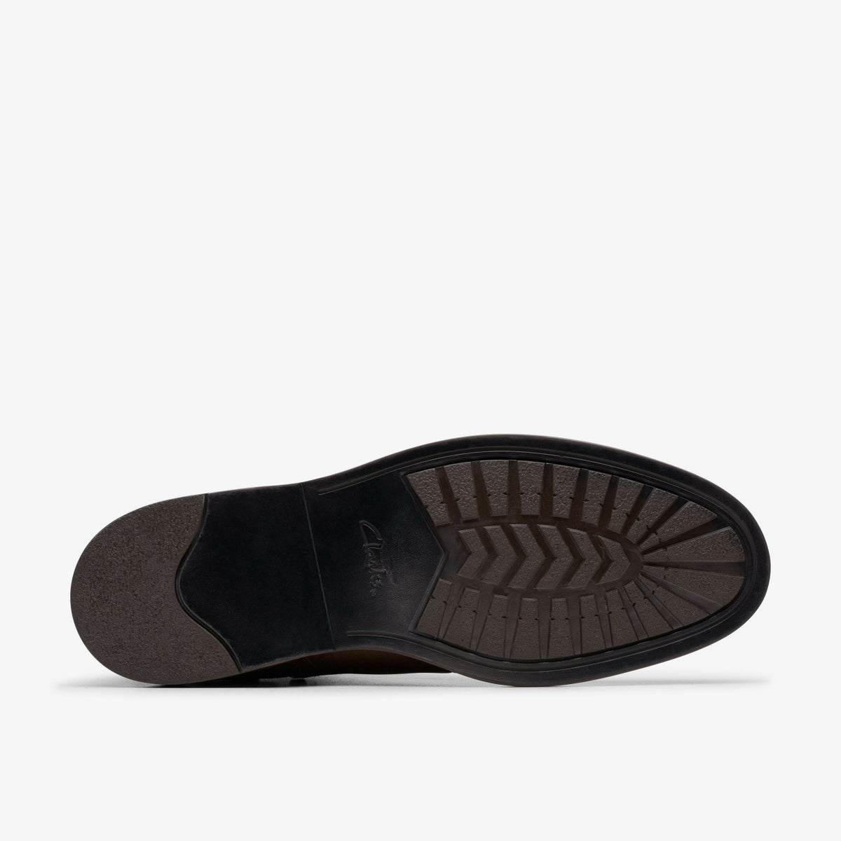 Clarks Best Seller / Aldwin Cap Brown Leather