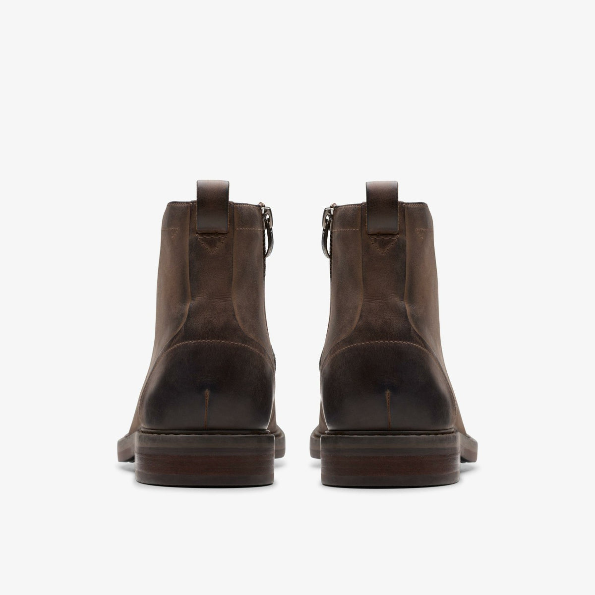 Clarks Best Seller / Aldwin Cap Brown Leather