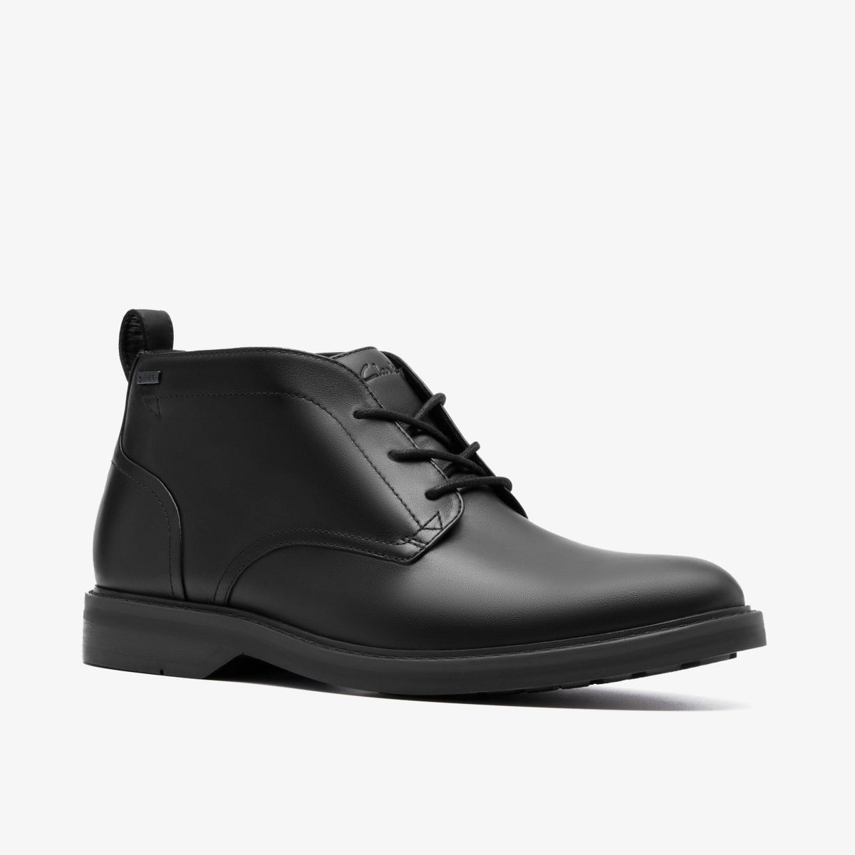 Clarks Deals / Aldwin Mid GORE-TEX Black Leather
