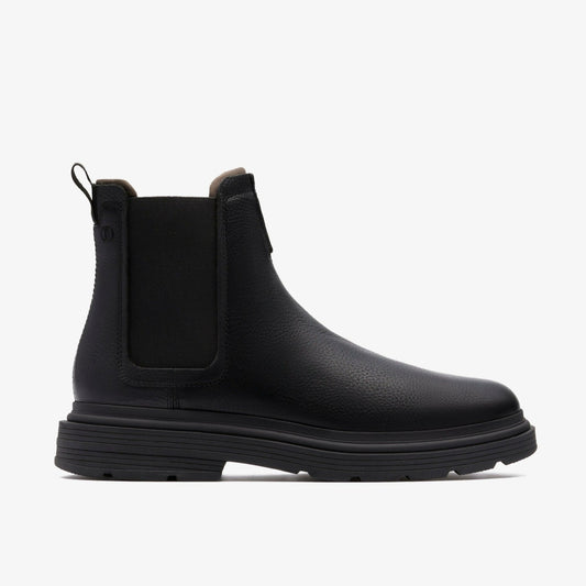 Clarks Premium / Badbury Easy Black Leather
