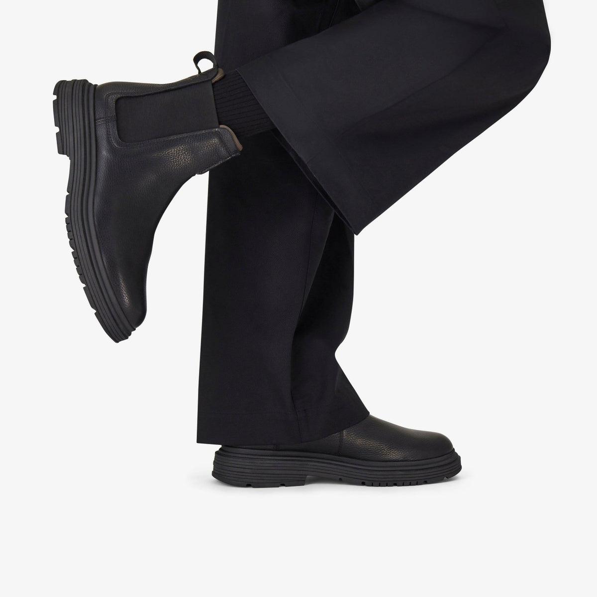 Clarks Premium / Badbury Easy Black Leather