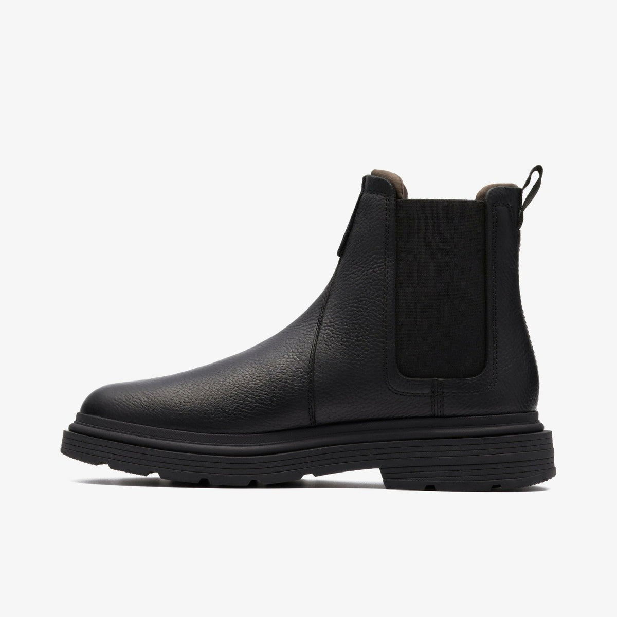 Clarks Premium / Badbury Easy Black Leather