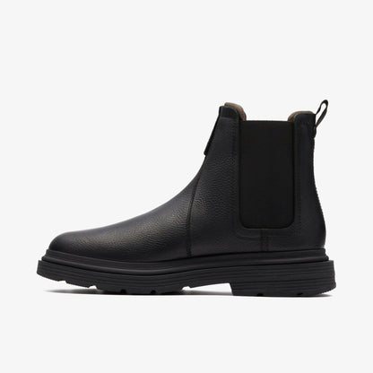 Clarks Premium / Badbury Easy Black Leather
