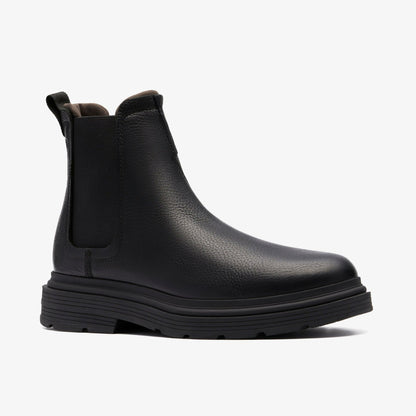 Clarks Premium / Badbury Easy Black Leather