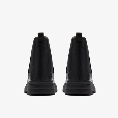 Clarks Premium / Badbury Easy Black Leather