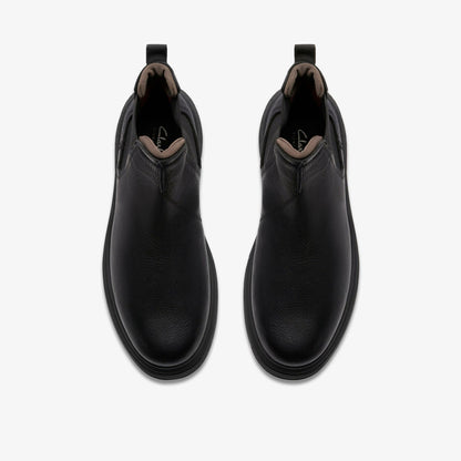 Clarks Premium / Badbury Easy Black Leather