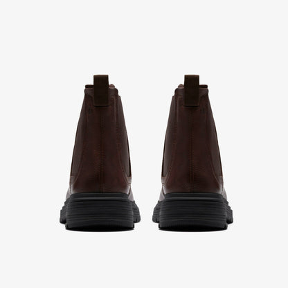 Clarks Classic / Badbury Easy Dark Brown Leather