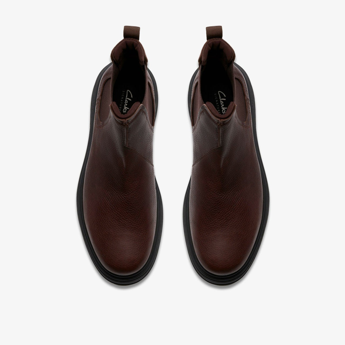 Clarks Classic / Badbury Easy Dark Brown Leather