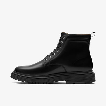 Clarks Everyday / Badbury Hi Waterproof Black Warmlined Leather