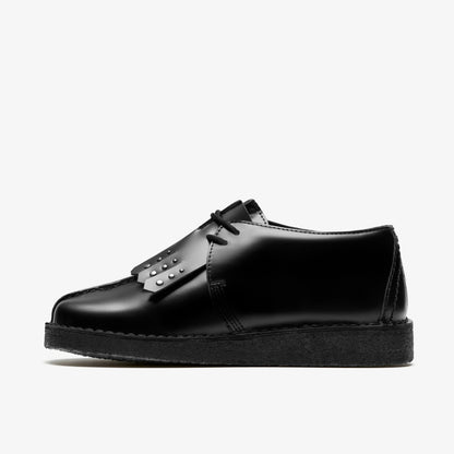 Clarks Trusted / Desert Trek Black Hi Shine Leather