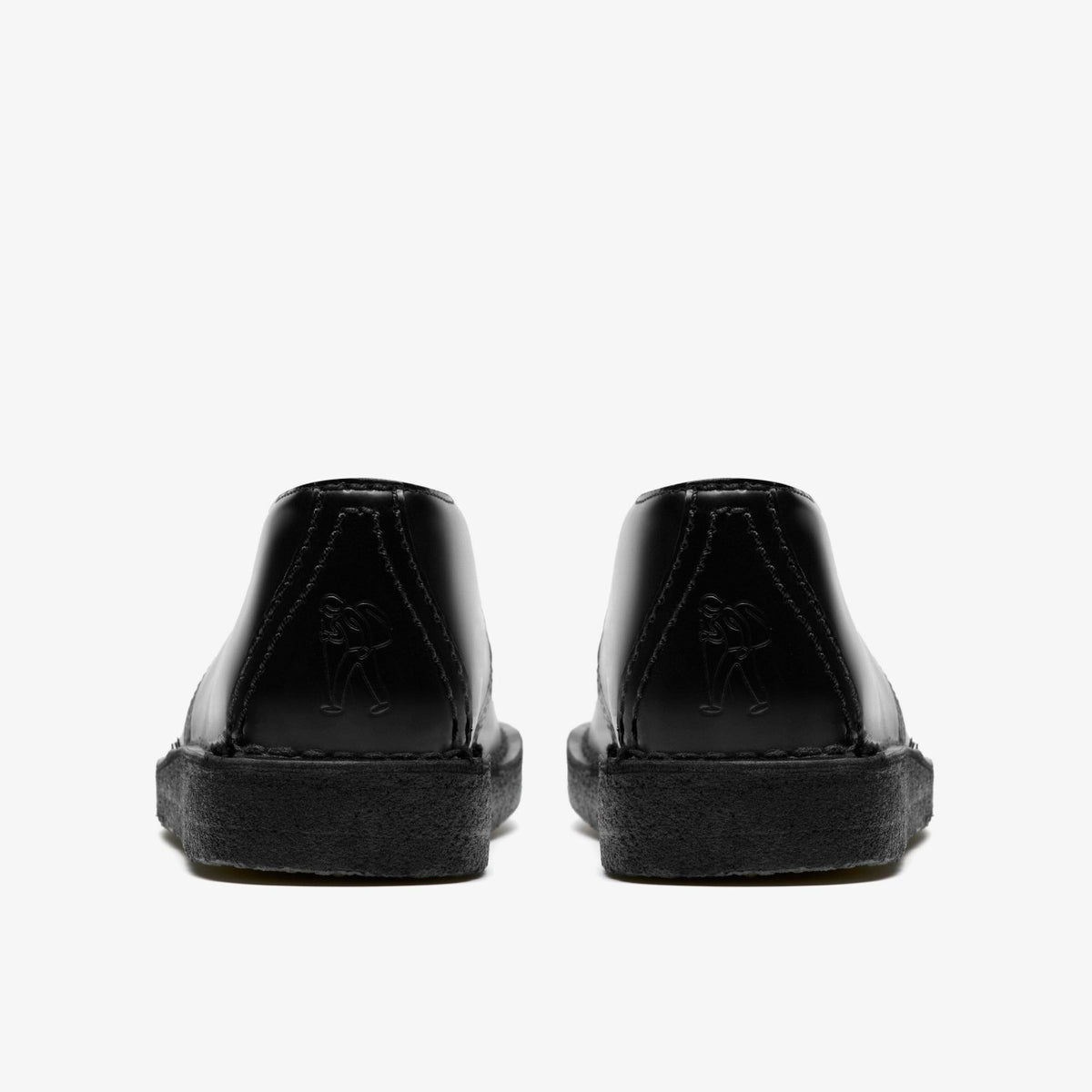 Clarks Trusted / Desert Trek Black Hi Shine Leather