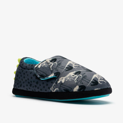 Clarks Great Value / Fluffy Snug Kid Dark Grey Interest