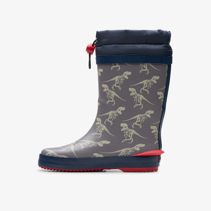 Clarks New / Tarri Race Kid Grey Combination