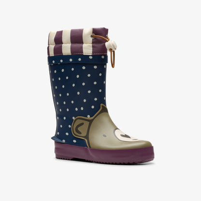 Clarks Smart Buy / Tarri Race Toddler Navy Combination