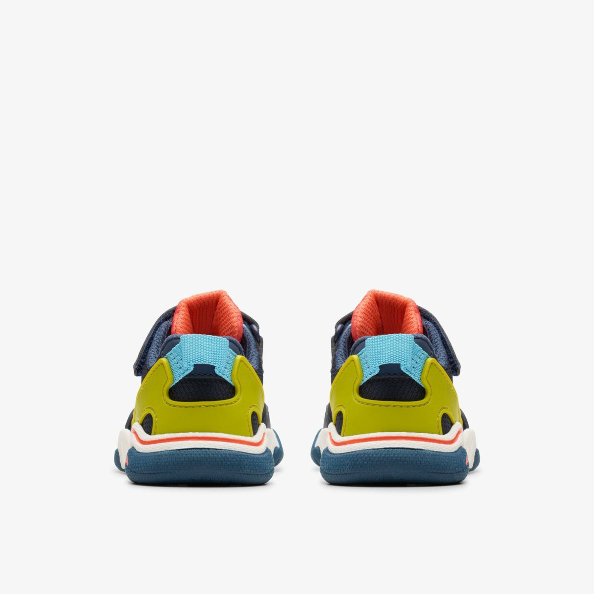 Clarks Hot Sale / Feather Track Toddler Navy Combination