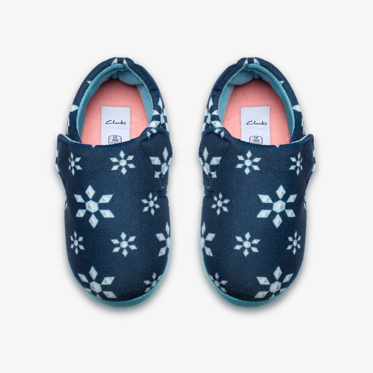 Clarks Quality / Fluffy Snug Kid Navy
